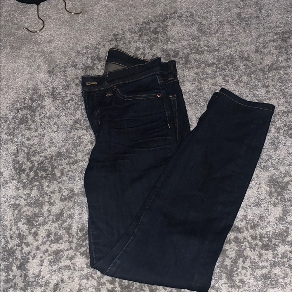 J. crew dark wash skinny jeans